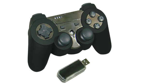 PS3 2.4GHz wireless vibration gamepad