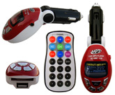 MP3 FM Transmitter with SD/MMC Card Port