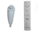 Wii Wired Nunchuk+Wii Remote built-in Motion Plus